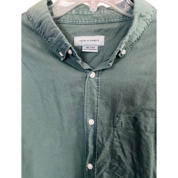 Cotton On Garments Long Sleeve Button Down Shirt 2XL - Picture 3 of 3